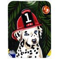 Skilledpower Fire Fighter Christmas Dalmatian Mouse Pad; Hot Pad or Trivet SK733074